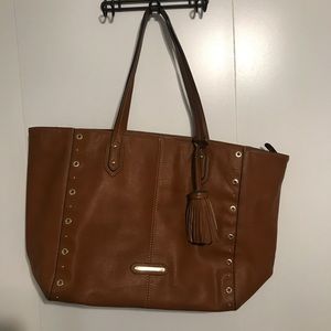 Brown shoulder purse
